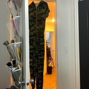 Women’s camouflage jumpsuit